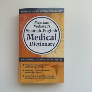 Merriam Webster’s Spanish-English Medical Dictionary